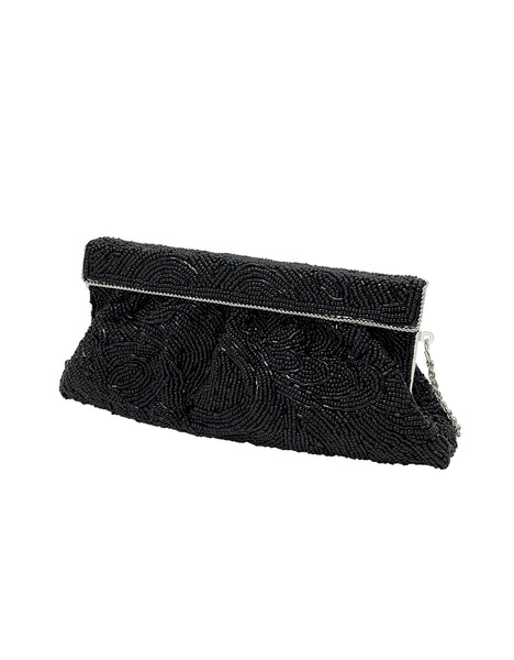 Cora - Fully Beaded Pouch Clutch