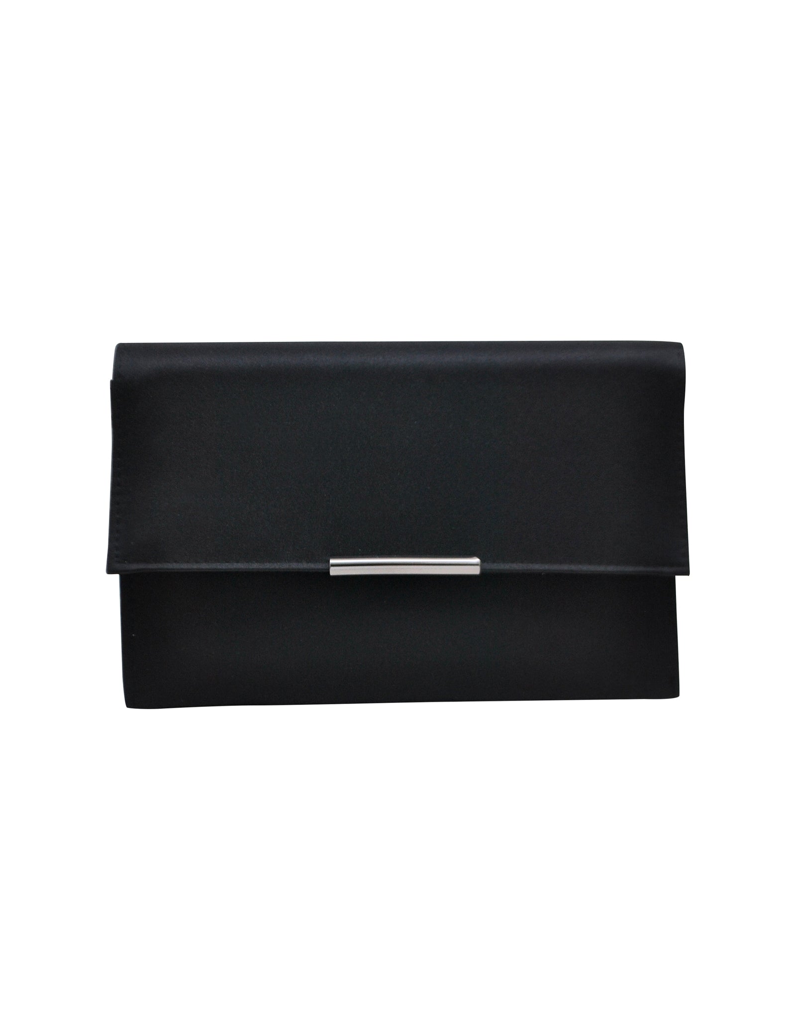 Haisley Satin Compartment Clutch